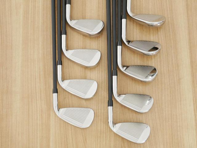x.. Left Handed ..x : All : ชุดเหล็ก Callaway Rogue ST Max (ออกปี 2022 ตีง่าย ไกลมาก) มีเหล็ก 5-Pw,Aw,Gw,Sw (9 ชิ้น) ก้านกราไฟต์ Fujikura VENTUS 5 Flex R