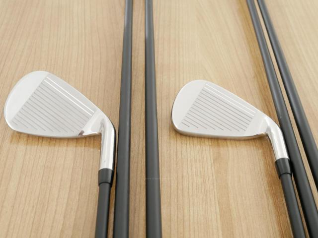 x.. Left Handed ..x : All : ชุดเหล็ก Callaway Rogue ST Max (ออกปี 2022 ตีง่าย ไกลมาก) มีเหล็ก 5-Pw,Aw,Gw,Sw (9 ชิ้น) ก้านกราไฟต์ Fujikura VENTUS 5 Flex R