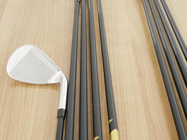 x.. Left Handed ..x : All : ชุดเหล็ก Callaway Rogue ST Max (ออกปี 2022 ตีง่าย ไกลมาก) มีเหล็ก 5-Pw,Aw,Gw,Sw (9 ชิ้น) ก้านกราไฟต์ Fujikura VENTUS 5 Flex R
