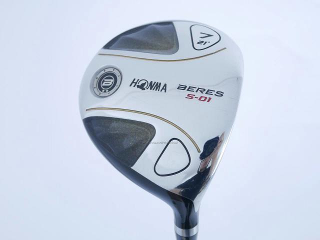 Fairway Wood : Honma : หัวไม้ 7 Honma Beres S-01 Loft 21 ก้าน ARMRQ 6 (49) Flex R (2 ดาว)