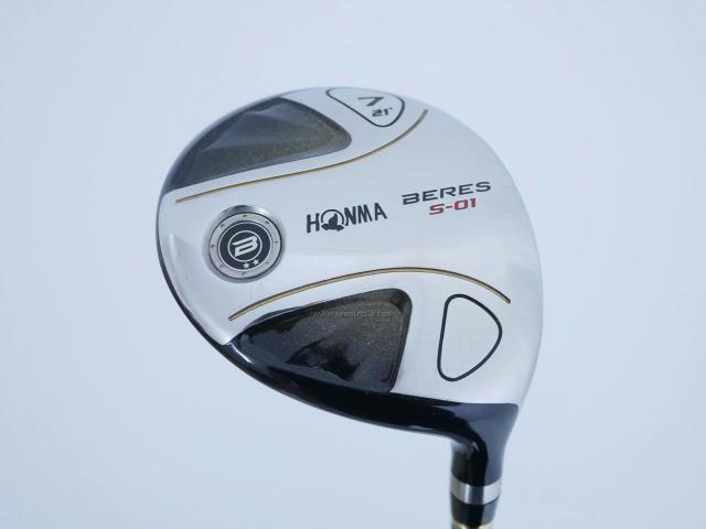 Fairway Wood : Honma : หัวไม้ 7 Honma Beres S-01 Loft 21 ก้าน ARMRQ 6 (49) Flex R (2 ดาว)