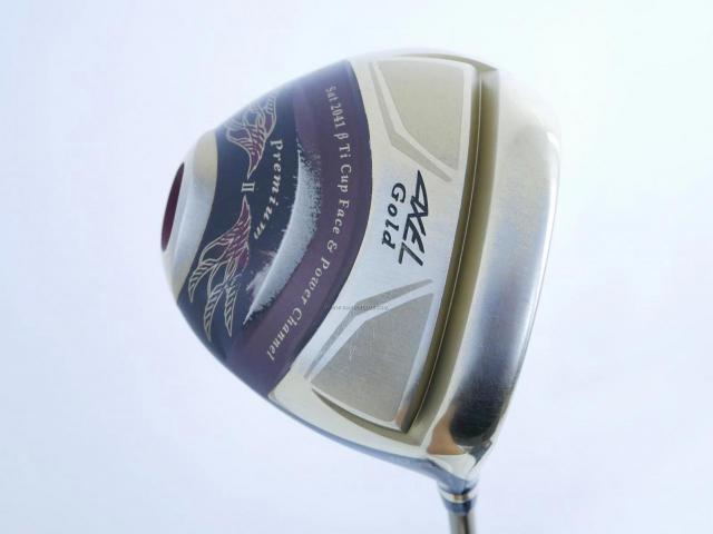 Driver : Tsuruya : Tsuruya AXEL Gold Premium II (รุ่นปี 2017 ตัวท๊อป หน้าเด้งสุดๆ COR 0.86 ของใหม่ 4 หมื่น) Loft 10.5 Flex S