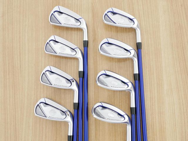 Iron set : Yamaha : ชุดเหล็ก Yamaha Inpres DriveStar (ออกปี 2023 ตีไกลที่สุด ไกลกว่าเหล็กทั่วไป 2 เบอร์ หน้าเด้งมากๆ) มีเหล็ก 6-Pw,Aw,As,Sw (8 ชิ้น) ก้านกราไฟต์ Fujikura Speeder NX M423i Flex SR