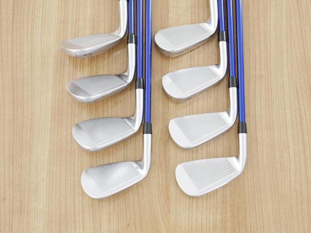 Iron set : Yamaha : ชุดเหล็ก Yamaha Inpres DriveStar (ออกปี 2023 ตีไกลที่สุด ไกลกว่าเหล็กทั่วไป 2 เบอร์ หน้าเด้งมากๆ) มีเหล็ก 6-Pw,Aw,As,Sw (8 ชิ้น) ก้านกราไฟต์ Fujikura Speeder NX M423i Flex SR
