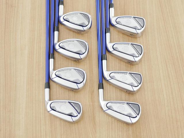 Iron set : Yamaha : ชุดเหล็ก Yamaha Inpres DriveStar (ออกปี 2023 ตีไกลที่สุด ไกลกว่าเหล็กทั่วไป 2 เบอร์ หน้าเด้งมากๆ) มีเหล็ก 6-Pw,Aw,As,Sw (8 ชิ้น) ก้านกราไฟต์ Fujikura Speeder NX M423i Flex SR