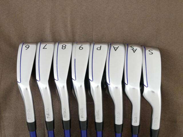 Iron set : Yamaha : ชุดเหล็ก Yamaha Inpres DriveStar (ออกปี 2023 ตีไกลที่สุด ไกลกว่าเหล็กทั่วไป 2 เบอร์ หน้าเด้งมากๆ) มีเหล็ก 6-Pw,Aw,As,Sw (8 ชิ้น) ก้านกราไฟต์ Fujikura Speeder NX M423i Flex SR
