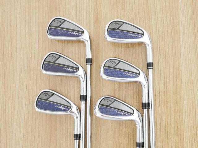Iron set : Callaway : ชุดเหล็ก Callaway Paradym (ออกปี 2023 Japan Spec.) มีเหล็ก 6-Pw,Aw (6 ชิ้น) ก้านเหล็ก NS Pro 950 NEO Flex S