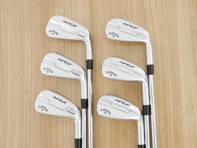 Iron set : Callaway : ชุดเหล็ก Callaway APEX Pro Forged (ออกปี 2022) มีเหล็ก 5-Pw (6 ชิ้น) ก้านเหล็ก NS Pro Modus 105 Flex S