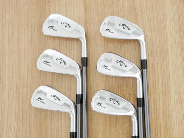 Iron set : Callaway : ชุดเหล็ก Callaway X Forged Star (ออกปี 2021) มีเหล็ก 5-Pw (6 ชิ้น) ก้านกราไฟต์ Fujikura MC 80 Flex S