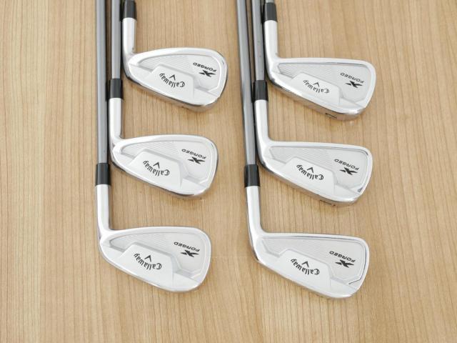 Iron set : Callaway : ชุดเหล็ก Callaway X Forged Star (ออกปี 2021) มีเหล็ก 5-Pw (6 ชิ้น) ก้านกราไฟต์ Fujikura MC 80 Flex S