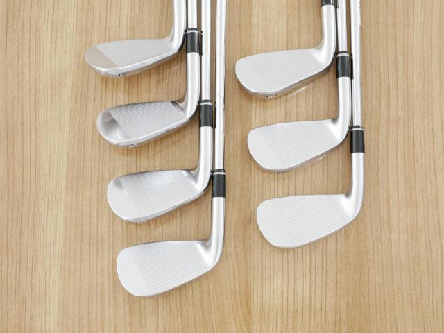 Iron set : PRGR : ชุดเหล็ก PRGR 01 Forged (Titanium Core ปี 2021) มีเหล็ก 4-Pw (7 ชิ้น) ก้านเหล็ก NS Pro Modus 105 Flex S