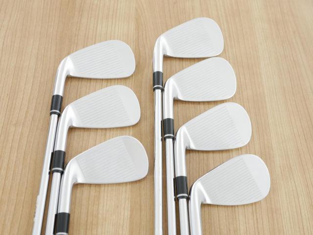 Iron set : PRGR : ชุดเหล็ก PRGR 01 Forged (Titanium Core ปี 2021) มีเหล็ก 4-Pw (7 ชิ้น) ก้านเหล็ก NS Pro Modus 105 Flex S