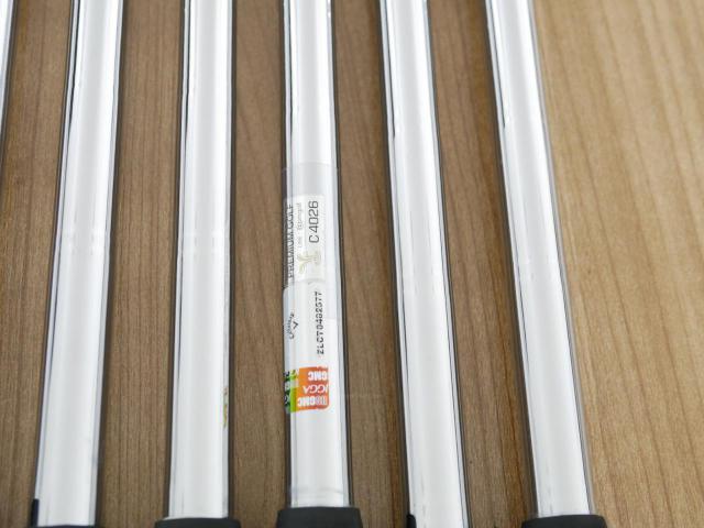 Iron set : Callaway : ชุดเหล็ก Callaway XR OS (ใบใหญ่ ตีง่ายมาก) มีเหล็ก 5-Pw (6 ชิ้น) ก้านเหล็ก NS Pro 850 Flex R