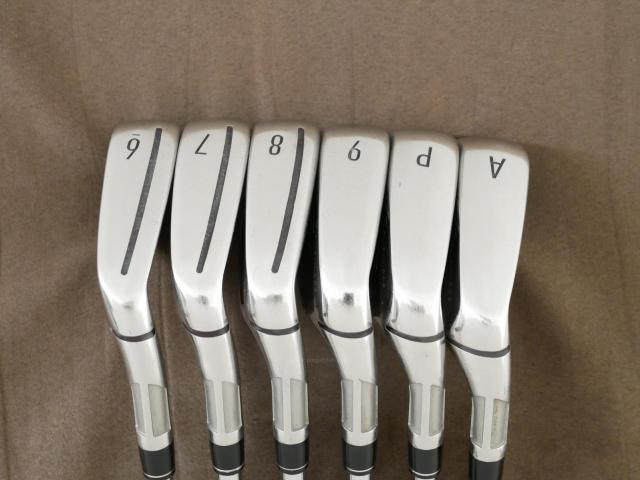 Iron set : Taylormade : ชุดเหล็ก Taylormade Stealth (ออกปี 2022 Japan Spec.) มีเหล็ก 6-Pw,Aw (6 ชิ้น) ก้านเหล็ก KBS Max MT 85 Flex S