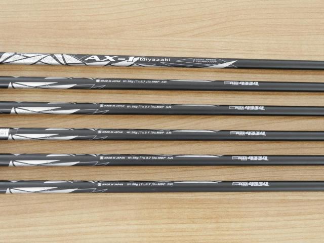Iron set : XXIO : ชุดเหล็ก XXIO X Forged (รุ่นปี 2021) มีเหล็ก 5-Pw (6 ชิ้น) ก้านกราไฟต์ Miyazaki AX-1 Flex SR