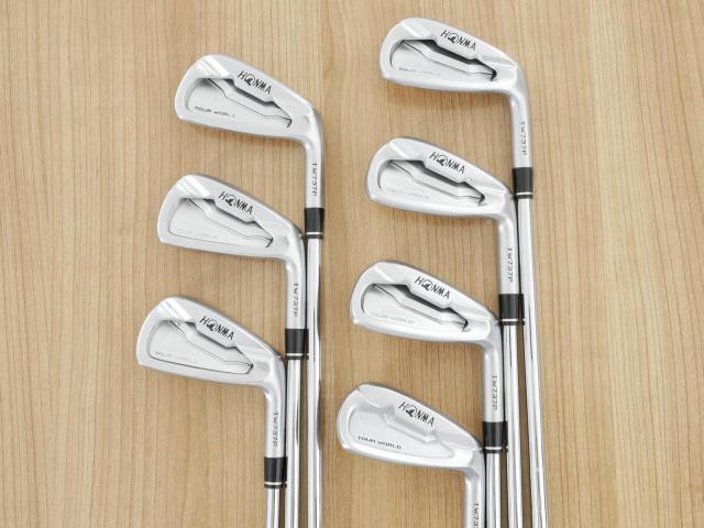Iron set : Honma : ชุดเหล็ก Honma Tour World TW737P (ออกปี 2017) มีเหล็ก 5-11 (7 ชิ้น) ก้านเหล็ก NS Pro 950 Flex S