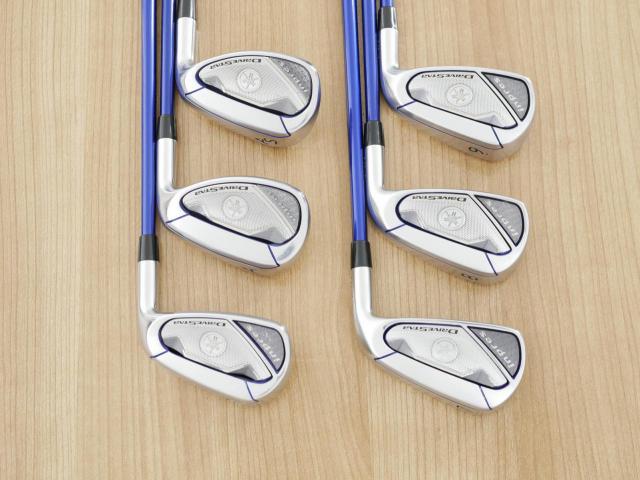 Iron set : Yamaha : ชุดเหล็ก Yamaha Inpres DriveStar (ออกปี 2023 ตีไกลที่สุด ไกลกว่าเหล็กทั่วไป 2 เบอร์ หน้าเด้งมากๆ) มีเหล็ก 7-Pw,Aw,As (6 ชิ้น) ก้านกราไฟต์ Fujikura Speeder NX M423i Flex SR