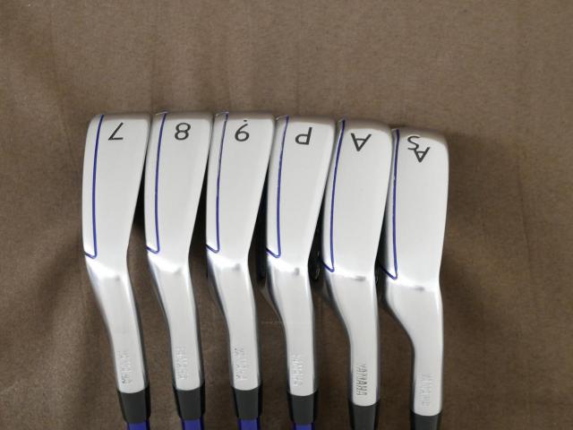 Iron set : Yamaha : ชุดเหล็ก Yamaha Inpres DriveStar (ออกปี 2023 ตีไกลที่สุด ไกลกว่าเหล็กทั่วไป 2 เบอร์ หน้าเด้งมากๆ) มีเหล็ก 7-Pw,Aw,As (6 ชิ้น) ก้านกราไฟต์ Fujikura Speeder NX M423i Flex SR