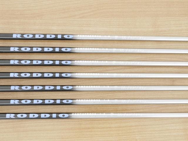 Iron set : Epon : ชุดเหล็ก EPON AF-502 Forged มีเหล็ก 4-Pw (7 ชิ้น) ก้านกราไฟต์ Roddio I-8 Flex SR