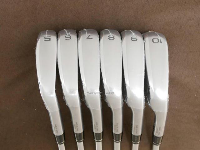 Iron set : Honma : **ของใหม่ ยังไม่แกะพลาสติก** ชุดเหล็ก Honma LB-808 EP (หน้าเด้ง) มีเหล็ก 5-10 (6 ชิ้น) ก้านเหล็ก NS Pro Zelos 7 Flex S