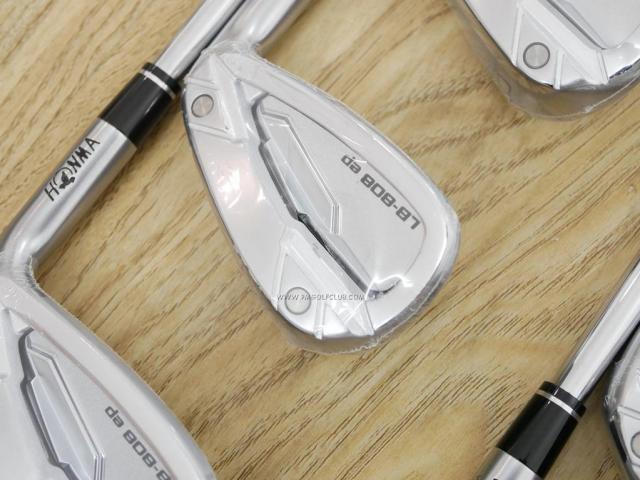 Iron set : Honma : **ของใหม่ ยังไม่แกะพลาสติก** ชุดเหล็ก Honma LB-808 EP (หน้าเด้ง) มีเหล็ก 5-10 (6 ชิ้น) ก้านเหล็ก NS Pro Zelos 7 Flex S