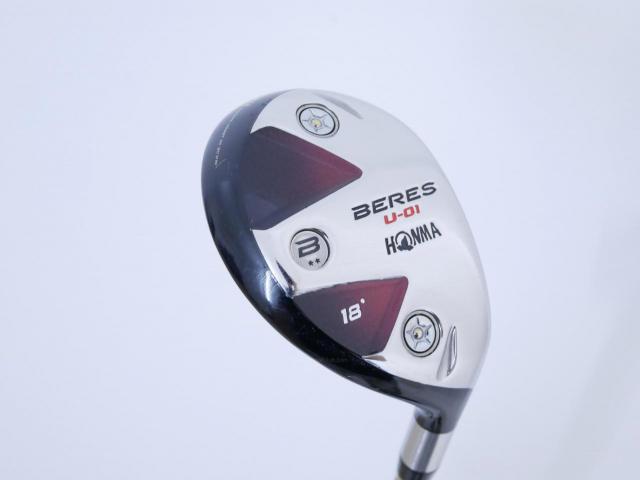 Fairway Wood : Honma : ไม้กระเทย Honma Beres U-01 Loft 18 ก้าน ARMRQ 6 (54) Flex R (2 ดาว)