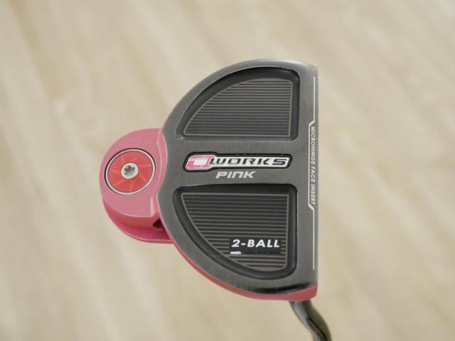 Putter : All : พัตเตอร์ Odyssey O-Works 2-Ball Pink ยาว 34 นิ้ว