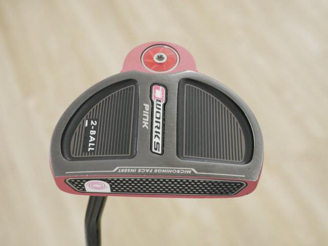 Putter : All : พัตเตอร์ Odyssey O-Works 2-Ball Pink ยาว 34 นิ้ว