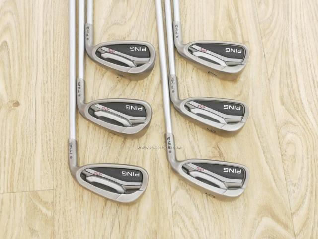Iron set : Ping : ชุดเหล็ก Ping G25 (ใบใหญ่ ตีง่ายมาก) มีเหล็ก 5-Pw (6 ชิ้น) ก้านกราไฟต์ Flex R