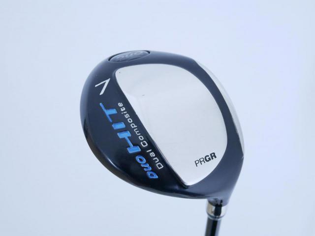 Fairway Wood : PRGR : หัวไม้ 7 PRGR DUO HIT Loft 20 Flex SR (M-40)