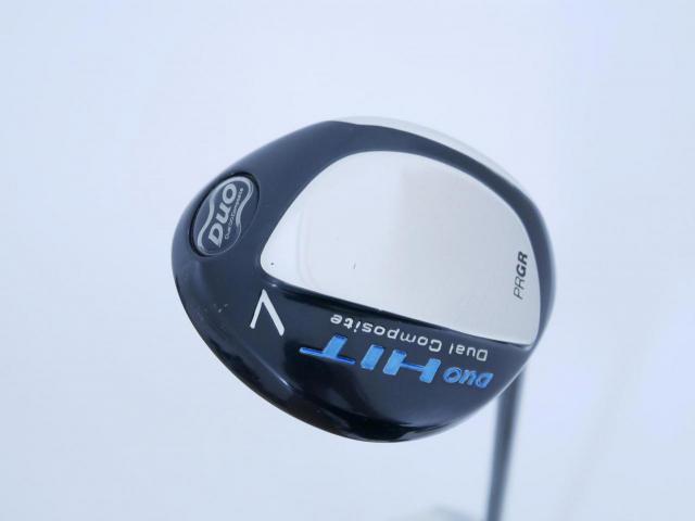 Fairway Wood : PRGR : หัวไม้ 7 PRGR DUO HIT Loft 20 Flex SR (M-40)