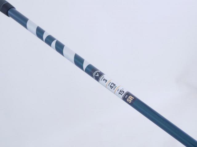 Fairway Wood : callaway : หัวไม้ 3 Callaway ELYTE (รุ่นล่าสุด ปี 2025) Loft 15 ก้าน Fujikura VENTUS 5 Flex SR