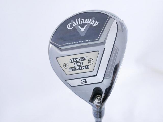 Fairway Wood : callaway : หัวไม้ 3 Callaway Great Big Bertha (รุ่นล่าสุด ปี 2023 Japan Spec.) Loft 15 ก้าน Mitsubishi VANQUISH 5 Flex SR