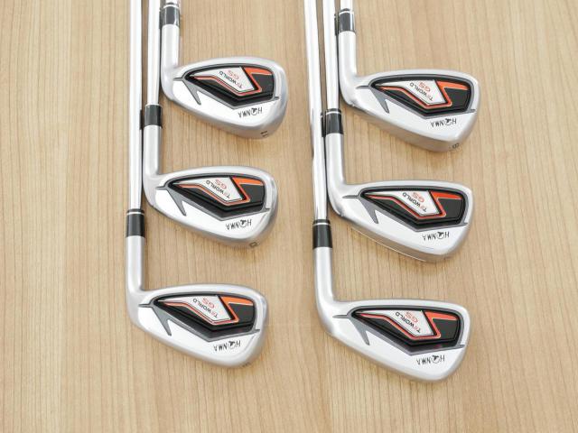 Iron set : Honma : ชุดเหล็ก Honma Tour World GS (ออกปี 2021 ใบใหญ่ ตีง่าย ไกล) มีเหล็ก 6-11 (6 ชิ้น) ก้านเหล็ก NS Pro 950 NEO Flex R
