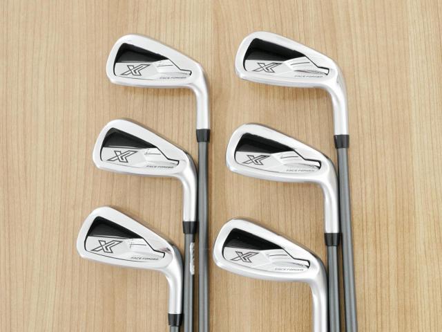 Iron set : XXIO : ชุดเหล็ก XXIO X Face Forged (รุ่นล่าสุด ปี 2024) มีเหล็ก 6-Pw,Aw (6 ชิ้น) ก้านกราไฟต์ Miyazaki AX-III Flex S