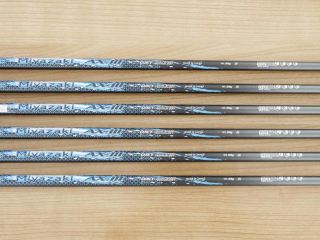 Iron set : XXIO : ชุดเหล็ก XXIO X Face Forged (รุ่นล่าสุด ปี 2024) มีเหล็ก 6-Pw,Aw (6 ชิ้น) ก้านกราไฟต์ Miyazaki AX-III Flex S