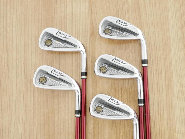 Iron set : Katana : ชุดเหล็ก Katana Voltio NINJA Silver (ปี 2018 หน้าเด้ง ตีไกล) มีเหล็ก 6-Pw (5 ชิ้น) ก้านกราไฟต์ Fujikura Speeder 561 Flex R