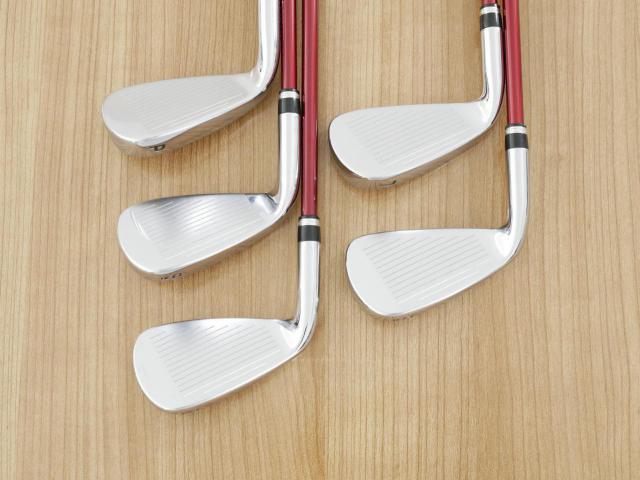 Iron set : Katana : ชุดเหล็ก Katana Voltio NINJA Silver (ปี 2018 หน้าเด้ง ตีไกล) มีเหล็ก 6-Pw (5 ชิ้น) ก้านกราไฟต์ Fujikura Speeder 561 Flex R