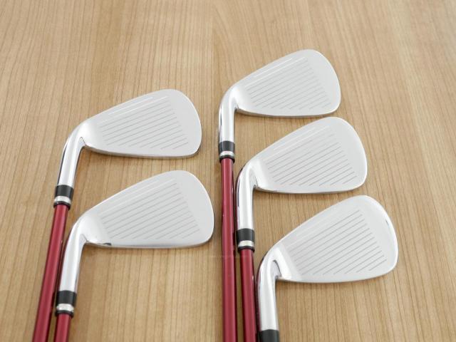 Iron set : Katana : ชุดเหล็ก Katana Voltio NINJA Silver (ปี 2018 หน้าเด้ง ตีไกล) มีเหล็ก 6-Pw (5 ชิ้น) ก้านกราไฟต์ Fujikura Speeder 561 Flex R