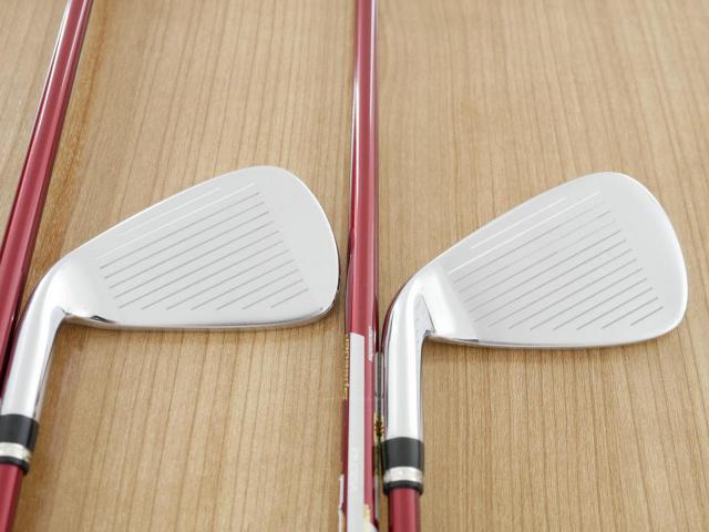 Iron set : Katana : ชุดเหล็ก Katana Voltio NINJA Silver (ปี 2018 หน้าเด้ง ตีไกล) มีเหล็ก 6-Pw (5 ชิ้น) ก้านกราไฟต์ Fujikura Speeder 561 Flex R