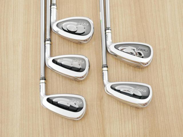 Iron set : PRGR : ชุดเหล็กกระเทย PRGR Egg PC (รุ่นปี 2019 ตีง่ายและไกลมากๆ โกงสุดๆ) มีเหล็ก 7-Pw,Aw (5 ชิ้น) ก้านกราไฟต์ M-37 Flex R