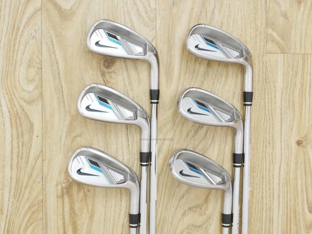 Iron set : Other Brand : ชุดเหล็ก Nike Slingshot 5.0 (ใบใหญ่ ตีง่าย) มีเหล็ก 6-Pw,Sw (6 ชิ้น) ก้านเหล็ก Flex S