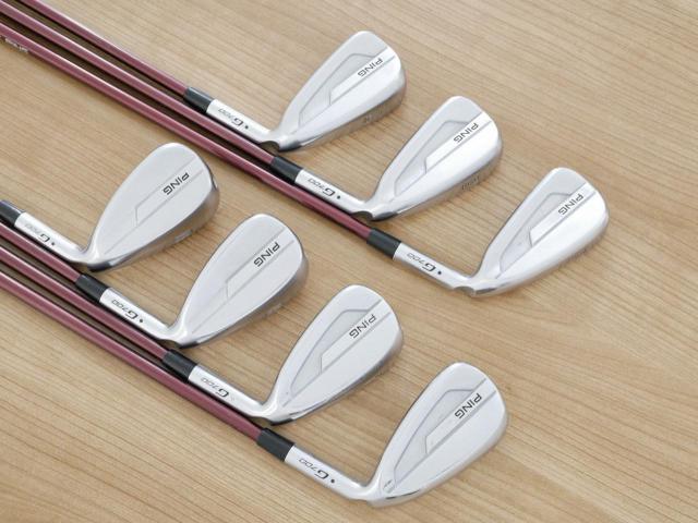 Iron set : Ping : ชุดเหล็ก Ping G700 (ปี 2019 Japan Spec. ใบใหญ่ ง่ายที่สุด ไกลที่สุดของ Ping) มีเหล็ก 5-Pw,Aw (7 ชิ้น) ก้านกราไฟต์ Mitsubishi FUBUKI Flex R