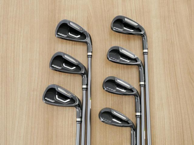 Iron set : PRGR : ชุดเหล็กกระเทย PRGR New Egg Iron (รุ่นปี 2017 ตีง่ายและไกลมาก) มีเหล็ก 7-Pw,Aw,As,Sw (7 ชิ้น) ก้านกราไฟต์ Flex SR (M-40)