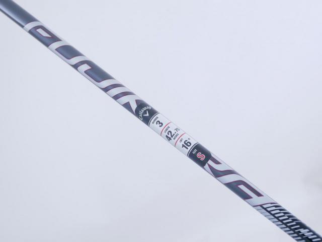 Fairway Wood : callaway : หัวไม้ 3 Callaway Big Bertha (ออกปี 2023 Japan Spec.) Loft 16 ก้าน Fujikura Speeder NX Flex S