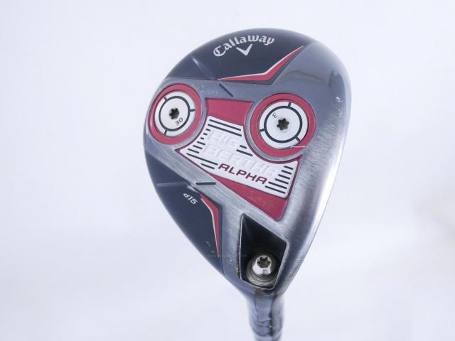 Fairway Wood : callaway : หัวไม้ 3 Callaway Big Bertha Alpha 815 Loft 16 ก้าน EvenFlow 75G 5.5 Flex R