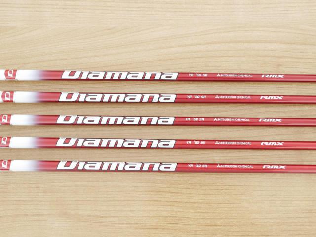 Iron set : Yamaha : ชุดเหล็ก Yamaha RMX VD40 (ออกปี 2022 ตีไกลและง่ายมากๆๆ ค่า MOI สูงสุด) มีเหล็ก 6-Pw (5 ชิ้น) ก้านกราไฟต์ Mitsubishi Diamana YR i50 Flex SR