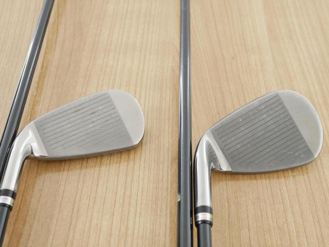 Iron set : Maruman : ชุดเหล็ก Maruman Majesty Royal Black (รุ่นท๊อปสุด ตีง่าย เด้ง ไกลมากๆ) มีเหล็ก 5-10,Pw,Aw,Sw (9 ชิ้น ระยะเทียบเท่า 4-Pw,Aw,Sw) ก้านกราไฟต์ Flex SR