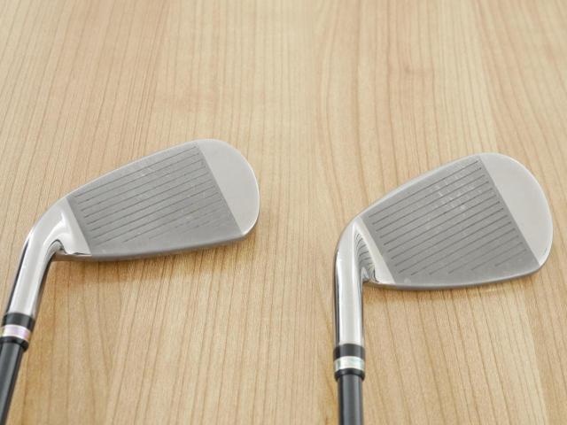 Iron set : Maruman : ชุดเหล็ก Maruman Majesty Royal Black (รุ่นท๊อปสุด ตีง่าย เด้ง ไกลมากๆ) มีเหล็ก 5-10,Pw,Aw,Sw (9 ชิ้น ระยะเทียบเท่า 4-Pw,Aw,Sw) ก้านกราไฟต์ Flex SR