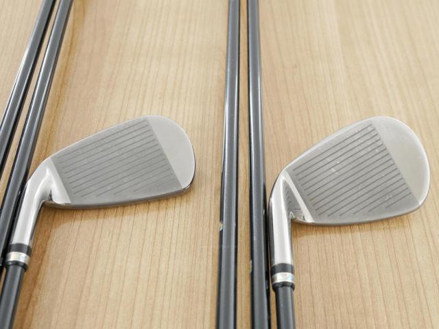 Iron set : Maruman : ชุดเหล็ก Maruman Majesty Royal Black (รุ่นท๊อปสุด ตีง่าย เด้ง ไกลมากๆ) มีเหล็ก 5-10,Pw,Aw,Sw (9 ชิ้น ระยะเทียบเท่า 4-Pw,Aw,Sw) ก้านกราไฟต์ Flex SR